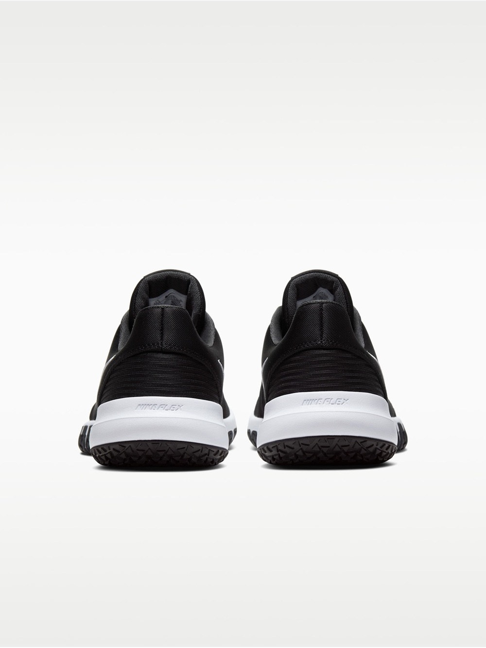 Nike Flex Control TR4 Men’s 7 Women’s 8.5 Black White Training Shoes - Picture 5 of 8